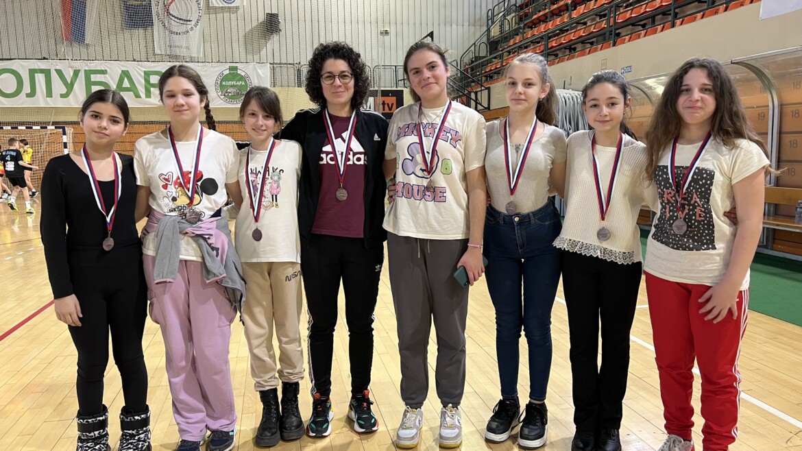3. место за женску екипу на Општинском такмичењу у футсалу