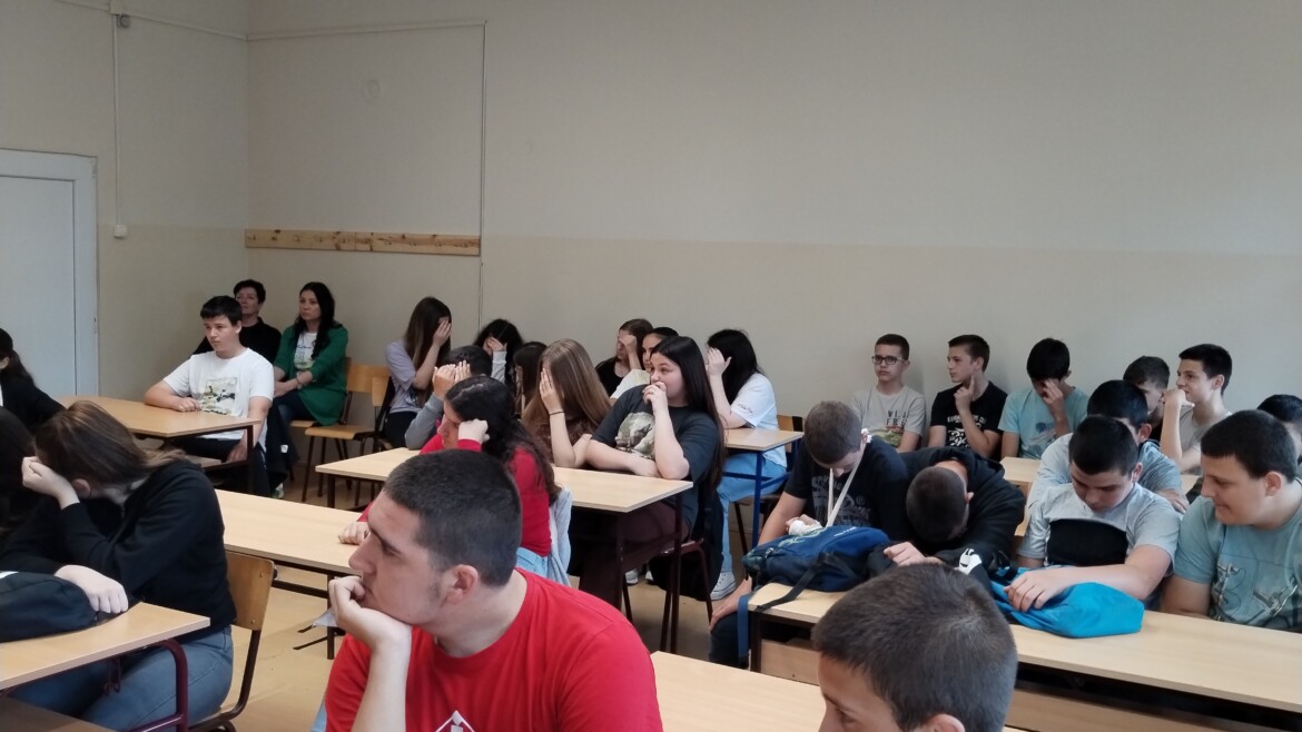 22. 05. – „Злоупотреба психоактивних супстанци“ предавање за ученике 7. и 8. разреда