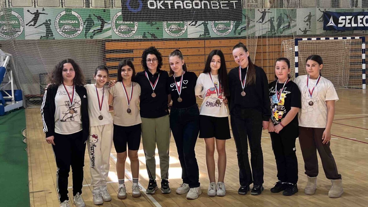 3. место на Општинском такмичењу у рукомету