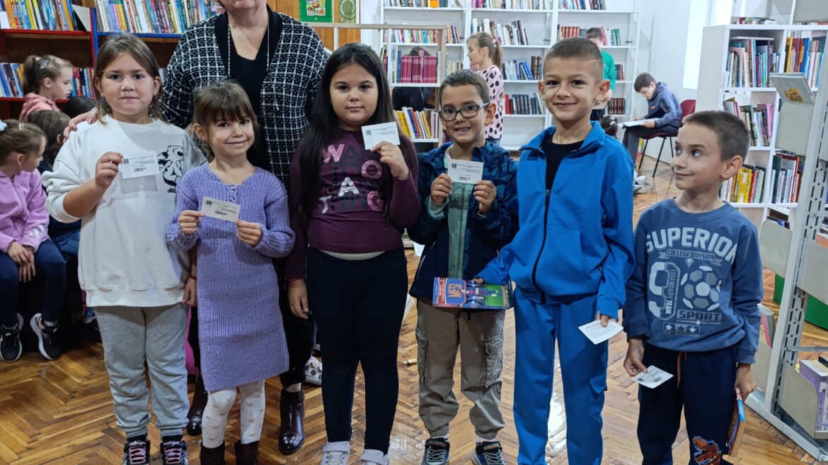 Дечија недеља – посета издвојеног одељења библиотеке „Димитрије Туцовић“ у Јунковцу